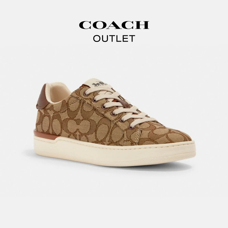 【沈涛专享】COACH/蔻驰 CLIP低帮运动鞋 G4967_KH/SD