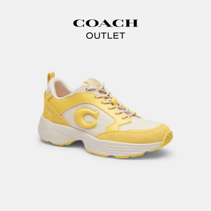 COACH/蔻驰 女士时尚百搭经典低帮休闲运动鞋 舒适透气