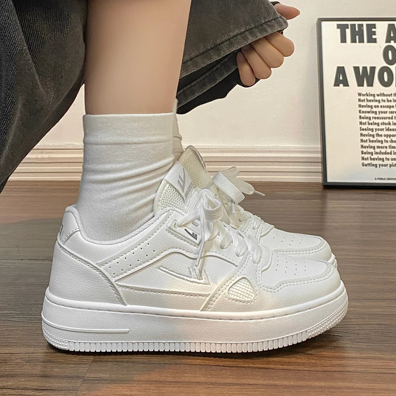 回力小白鞋子女款百搭学生潮鞋春季休闲厚底板鞋ins小众韩系复古