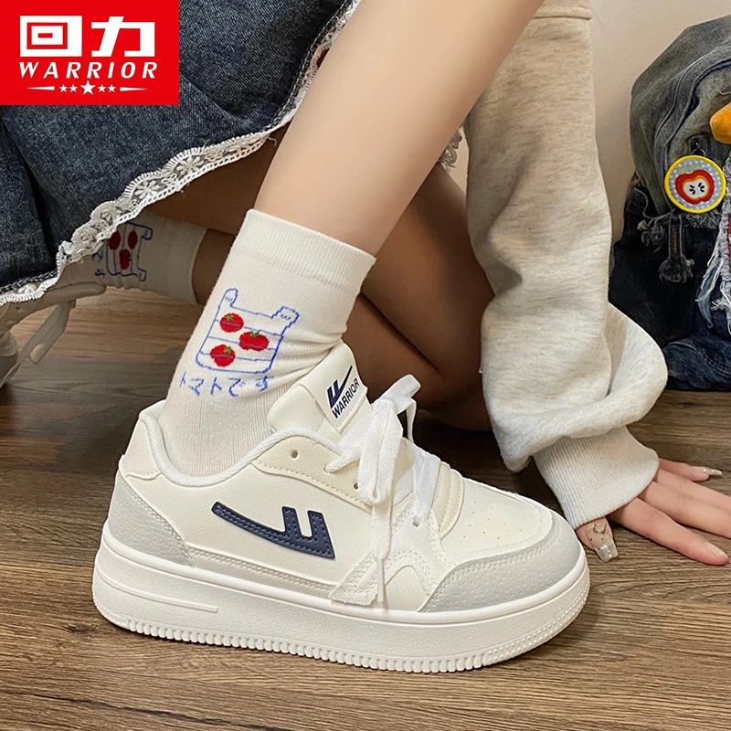 回力板鞋小白鞋夏季百搭潮鞋学生潮流小众低帮厚底显高休闲女鞋子