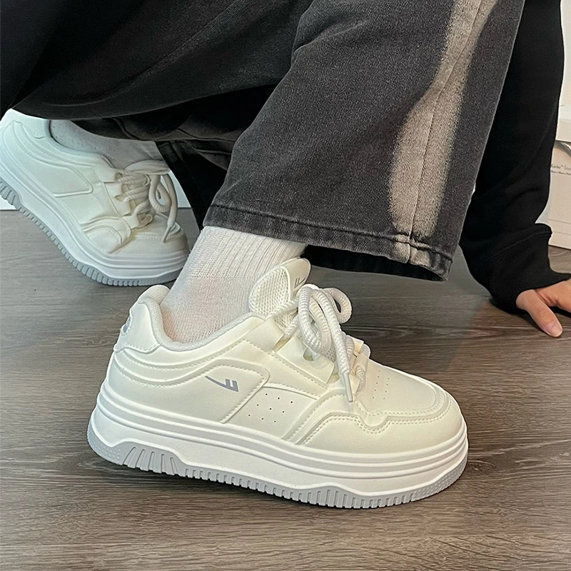 回力女鞋秋冬季小白鞋百搭休闲ins潮流时尚厚底板鞋新款小众学生