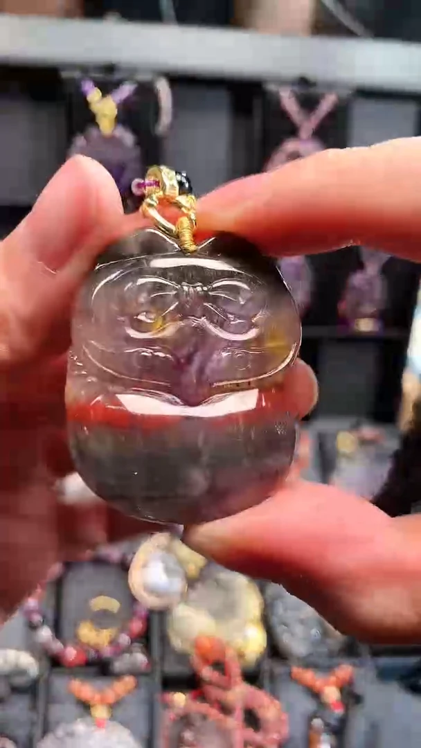 【闪购商品】水晶车挂未镶嵌【百晶灵儿】定制款