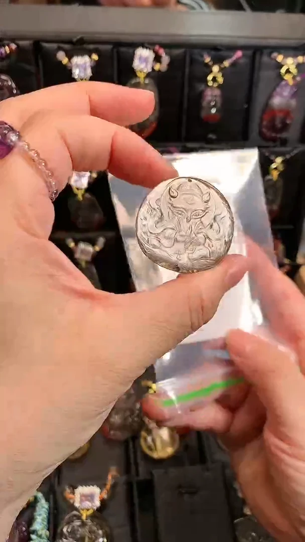 【闪购商品】水晶车挂未镶嵌【百晶灵儿】定制款