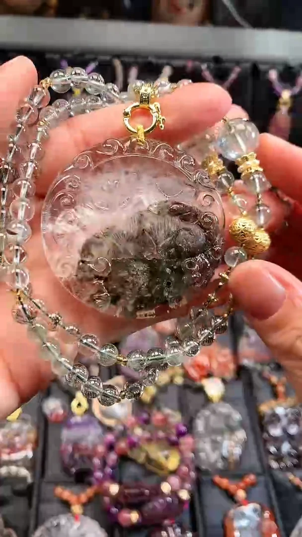 【闪购商品】水晶车挂未镶嵌【百晶灵儿】定制款