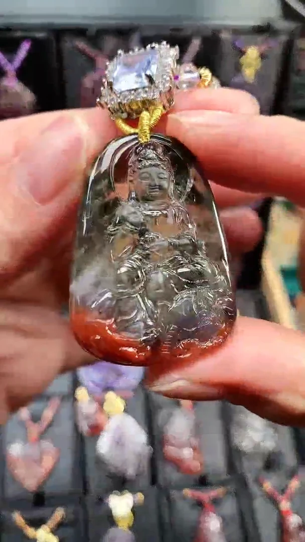 【闪购商品】水晶车挂未镶嵌【百晶灵儿】定制款