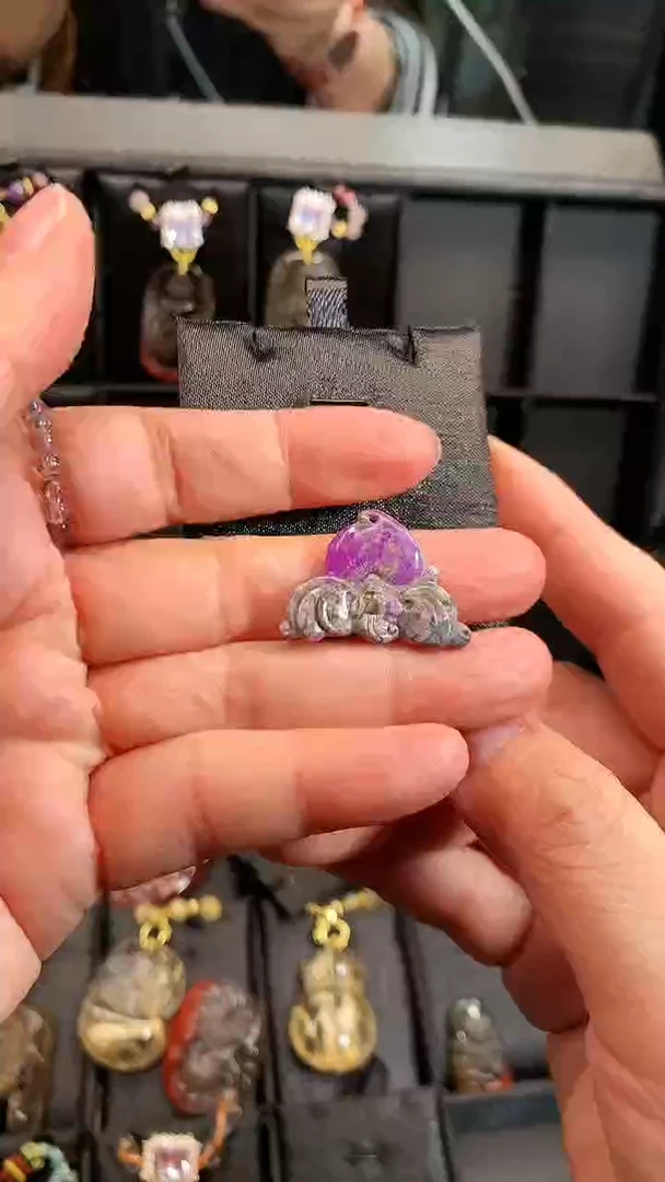 【闪购商品】苏纪石（舒俱来）颈饰未镶嵌【百晶灵儿】定制款