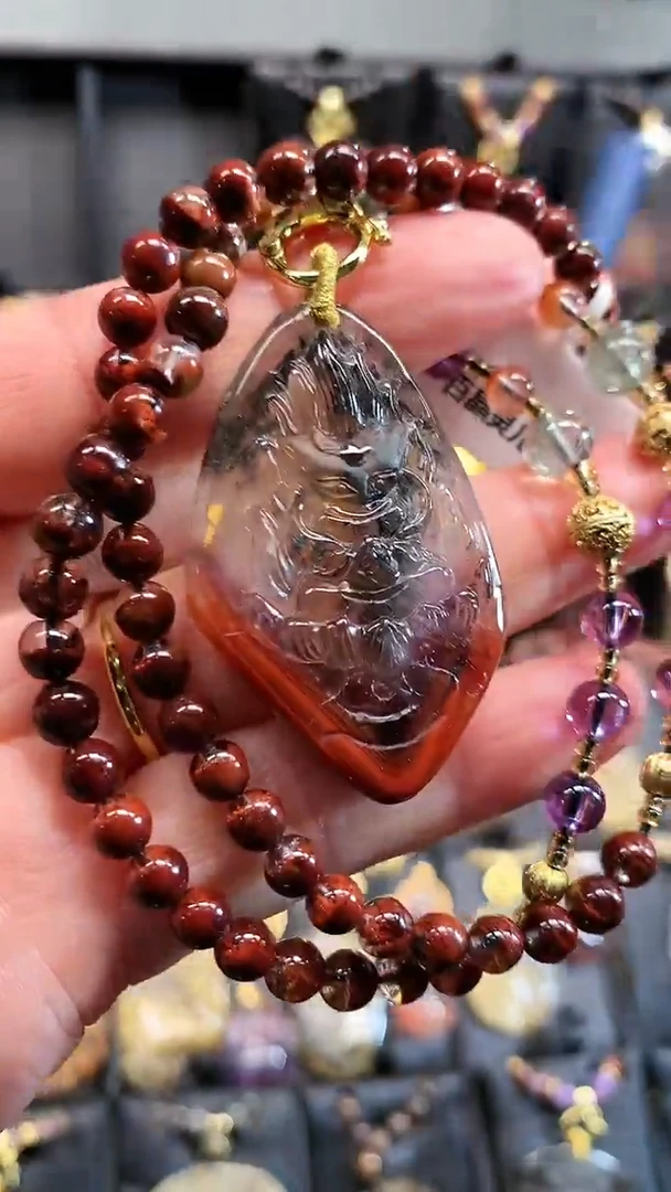 【闪购商品】水晶车挂未镶嵌【百晶灵儿】定制款
