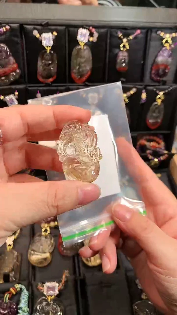 【闪购商品】水晶车挂未镶嵌【百晶灵儿】定制款
