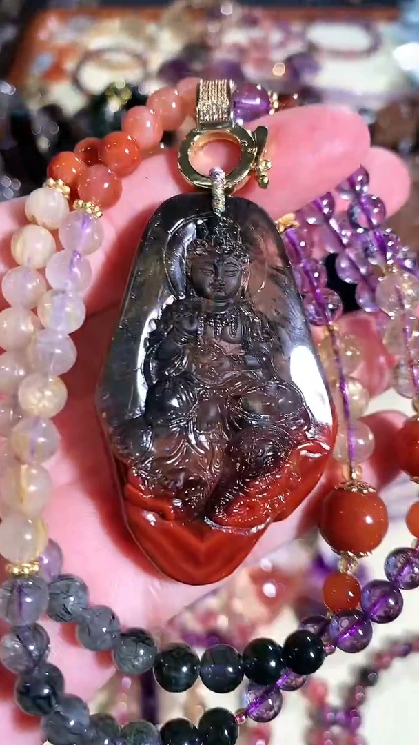 【闪购商品】水晶车挂未镶嵌【百晶灵儿】定制款