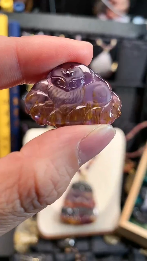 【闪购商品】水晶车挂未镶嵌【百晶灵儿】定制款