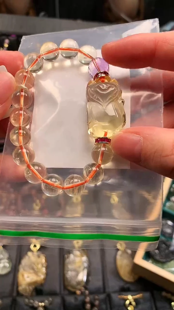 【闪购商品】水晶车挂未镶嵌【百晶灵儿】定制款