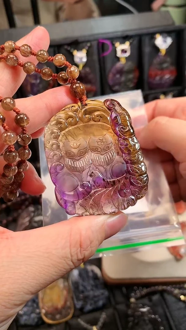 【闪购商品】水晶车挂未镶嵌【百晶灵儿】定制款