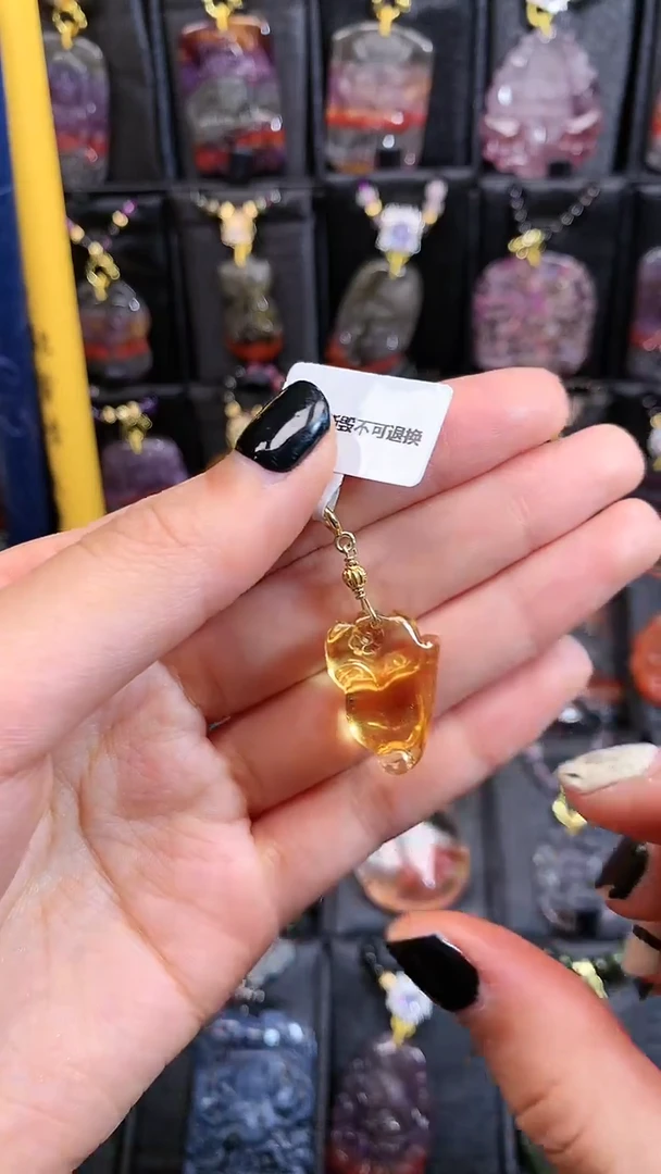 【闪购商品】水晶车挂未镶嵌【百晶灵儿】定制款