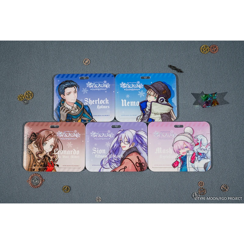 【现货 ANIPLEX】FGO FES2024 角色立绘卡套 玛修尼莫福尔摩斯周边