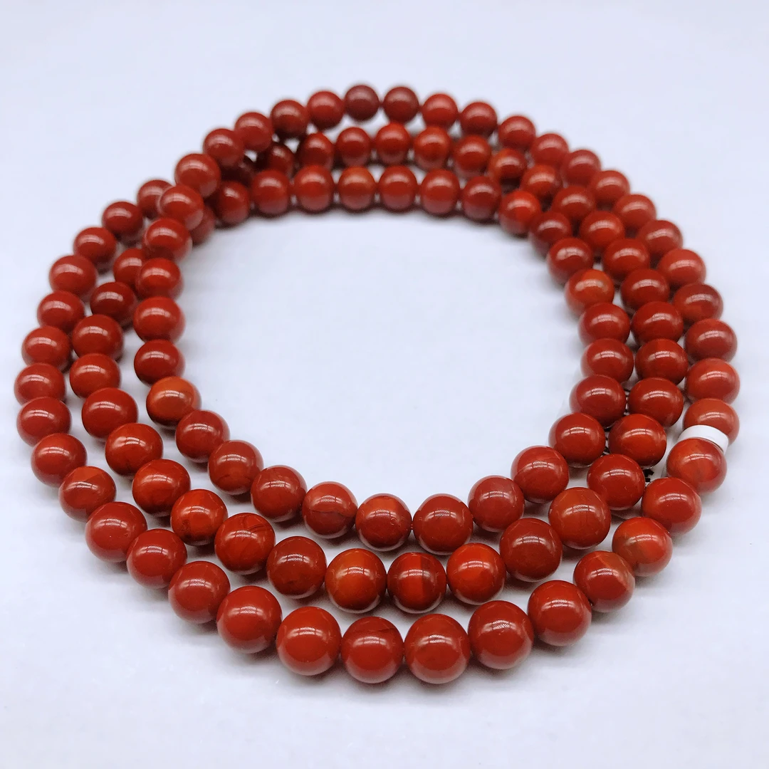 【小雪】南红四川瓦西火焰时尚精美多圈 7mm（一条）