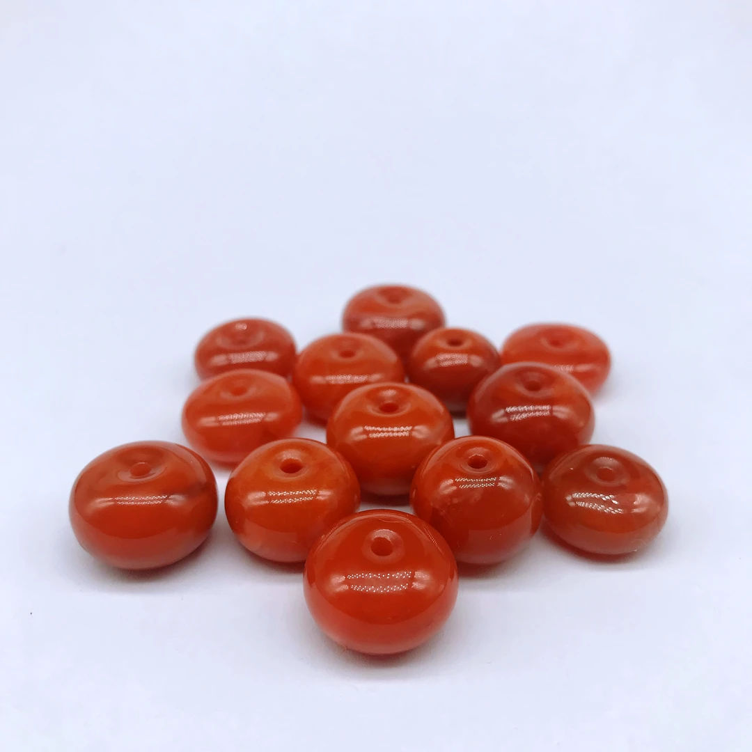 【小雪】南红瓦西精美平安扣吊坠不含证书【多样式发其一】