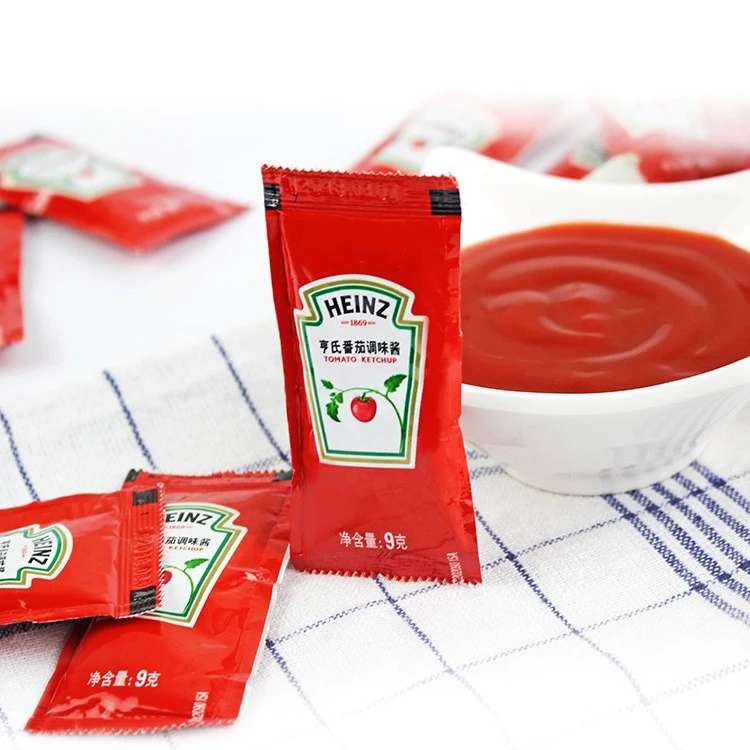 亨氏番茄酱9g*50袋装 小包装番茄沙司手抓饼蕃茄酱薯条意面酱料