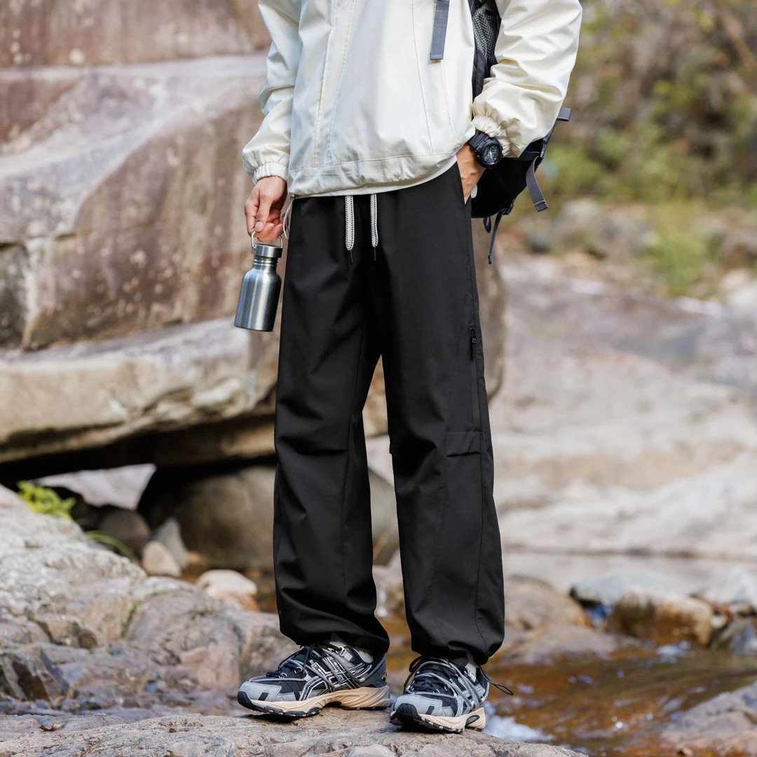 Outlier户外防水冲锋裤男士秋冬季工装裤宽松百搭休闲