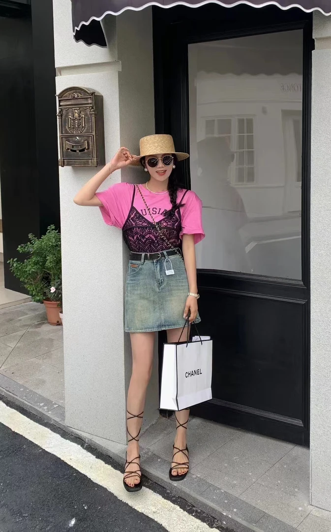 Nice lN 韩版牛仔裙