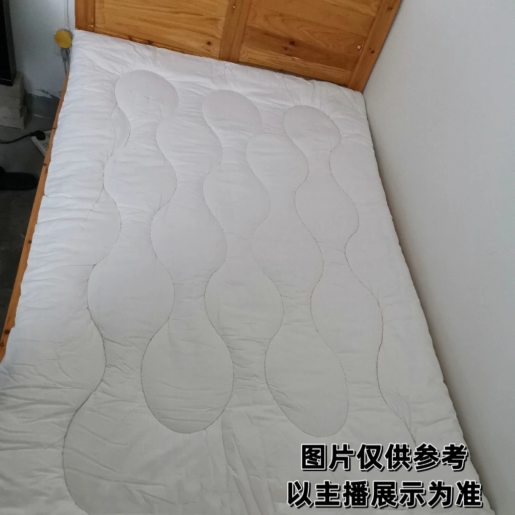《小华外贸》约100x190起 白色波浪亲肤床笠款床垫 发一个