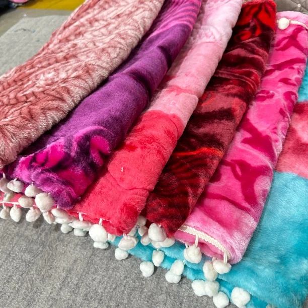 《小华外贸》复古毛绒枕套（约45x75）不挑微瑕发一对