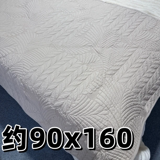 《小华外贸》约90x160 奶茶色多种密绗不挑棉质沙发垫 发一个