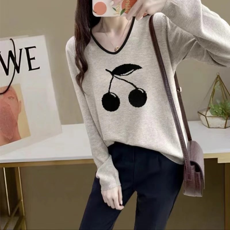 早秋新款大码胖mm美式别致长袖T恤女印花遮肚显瘦百搭打底衫上衣