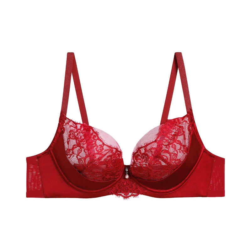 爱慕婚礼之夜3/4薄杯文胸AM13A051