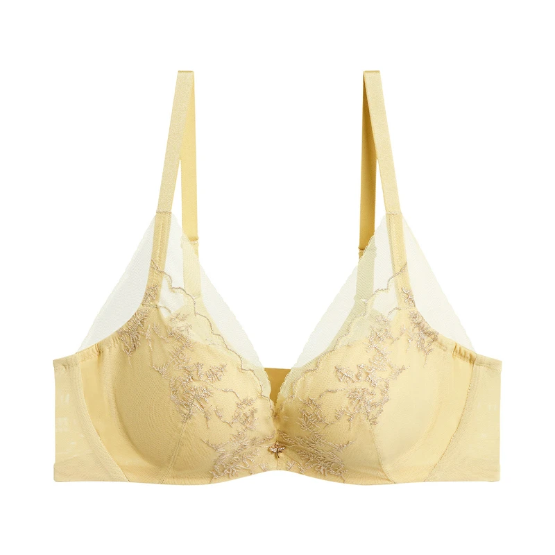 爱慕1993-墨色浓秋新款爆款女士内衣聚拢3/4软托水袋文胸AM148791