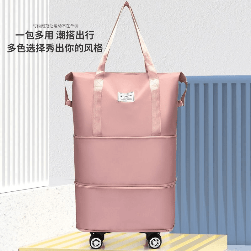 万向轮旅行包轻便携行李袋收纳包待产包干湿分离大容量健身瑜伽包