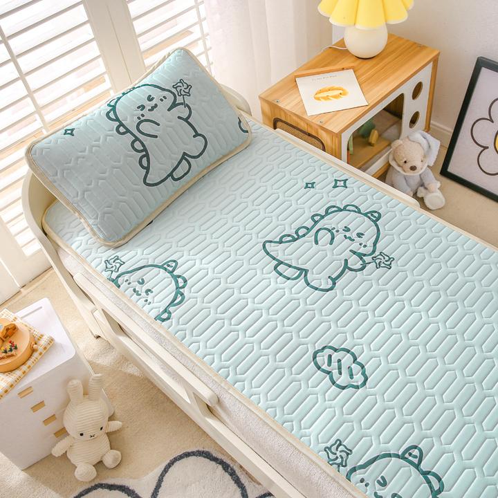 定制儿童乳胶凉席床垫夏季婴儿宝宝床透气冰丝空调席子幼儿园专用