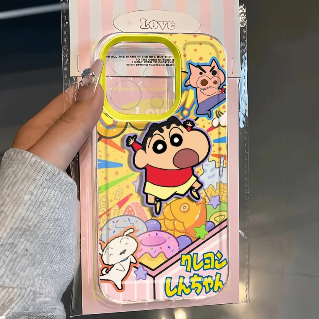 牛牛欢快跳跃小新适用iPhone15苹果1316手机壳华为vivo小米oppo