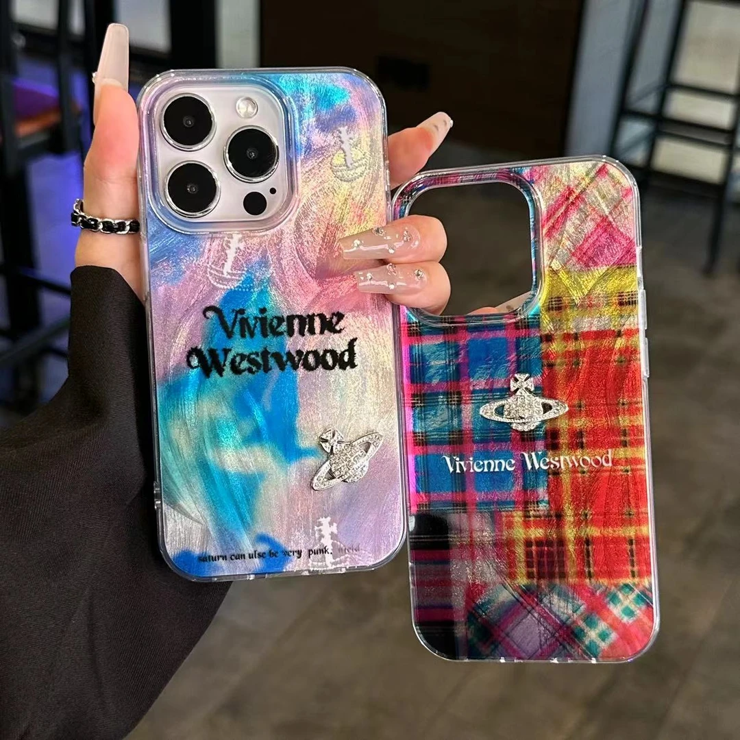 雅天立高级感闪钻星球适用iPhone15苹果13手机壳华为vivo小米oppo