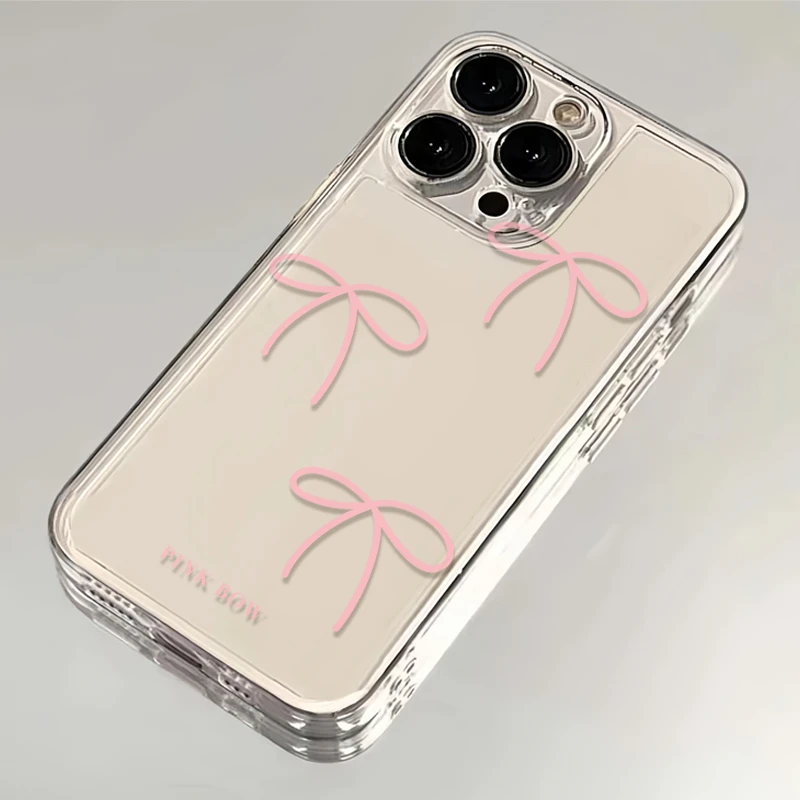 趣味壳ins韩系蝴蝶结适用苹果13手机壳iPhone15华为vivo小米oppo