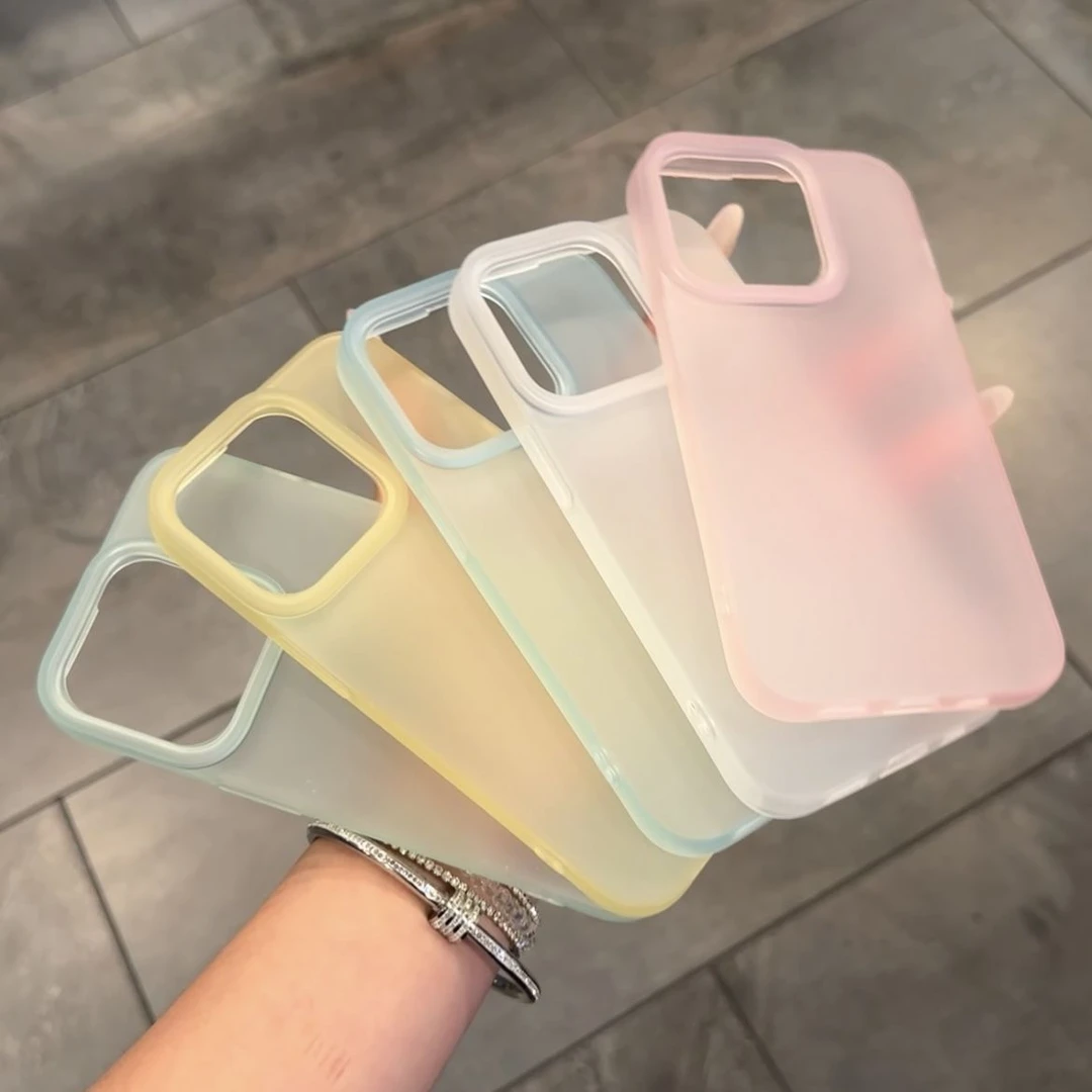 有范壳简约半透壳适用iPhone16苹果13promax手机壳15/11男女12软