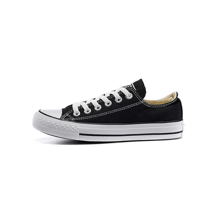 Converse/匡威复古舒适防滑耐磨休闲低帮帆布鞋男女款黑白101001