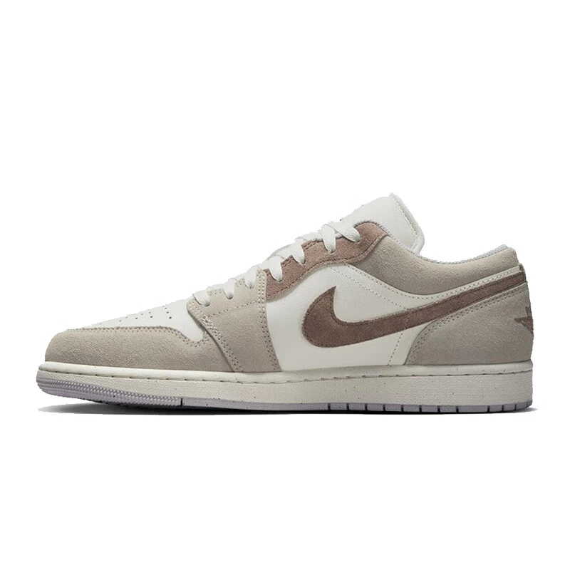 NIKE/耐克Air Jordan 1 舒适百搭低帮休闲板鞋男款棕色HF1567200