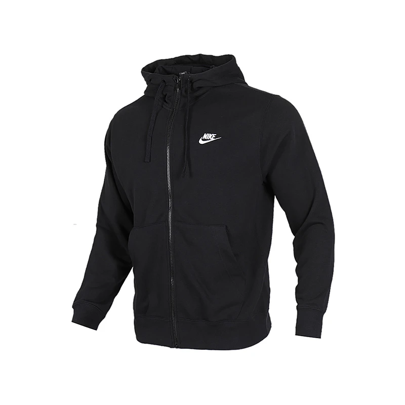 NIKE/耐克Logo休闲正品拉链连帽夹克外套春季 男款 黑色BV2649010