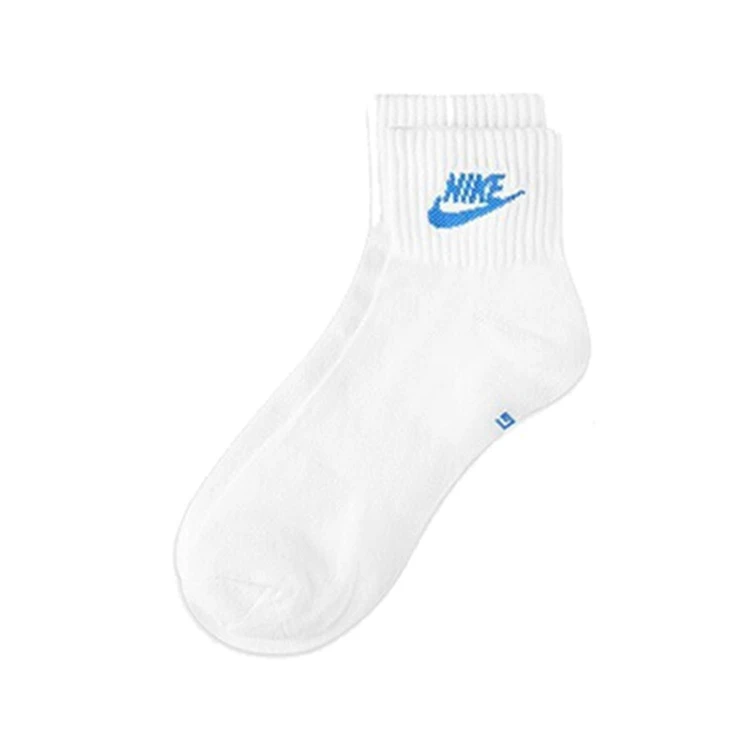 Nike/耐克袜子正品运动中筒袜潮袜白袜情侣款3双装搭配DX5074911