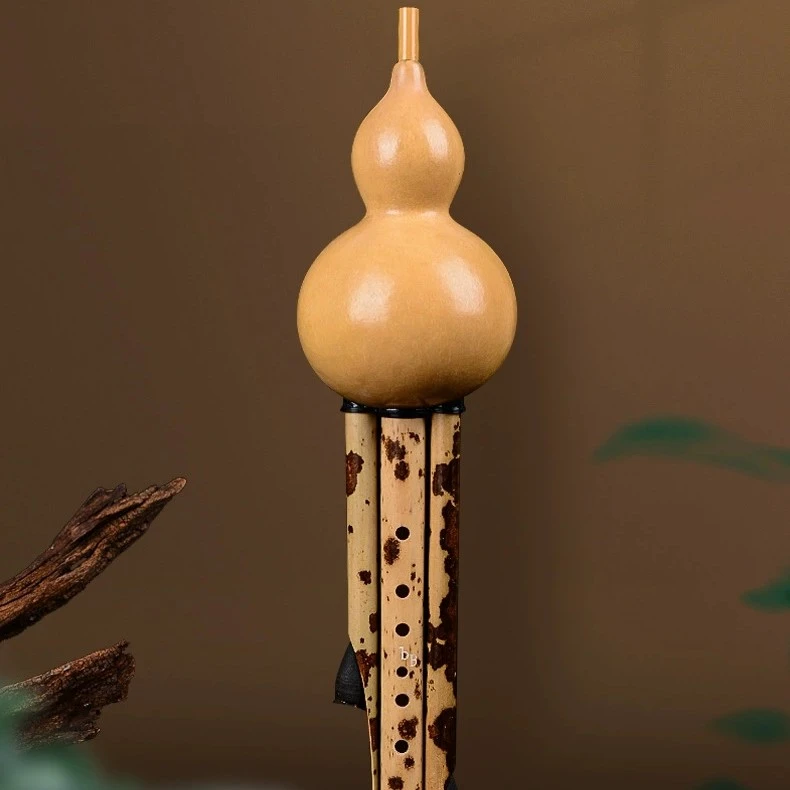 精品湘妃葫芦丝，专业演奏收藏级湘妃葫芦丝，专业演奏葫芦丝手工