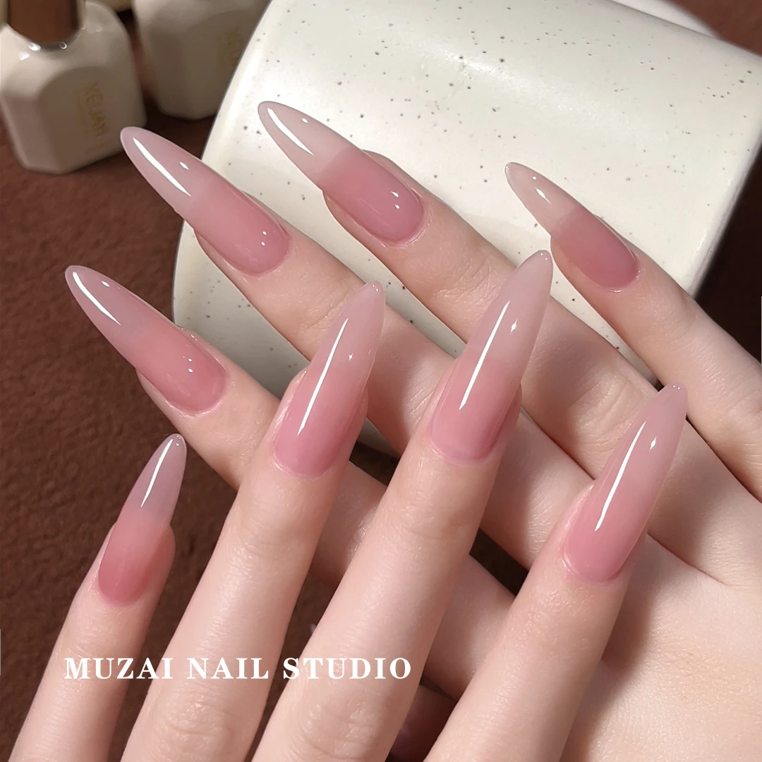 2024新款双色显白打底慕斯玫瑰