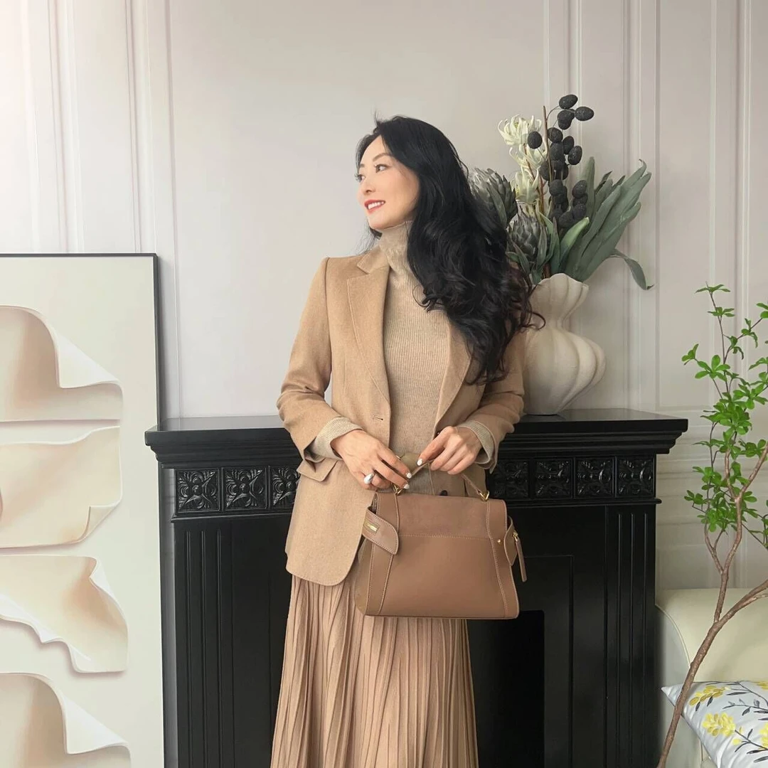 【Susie独立开发】-动心-源是精纺驼绒修身西服