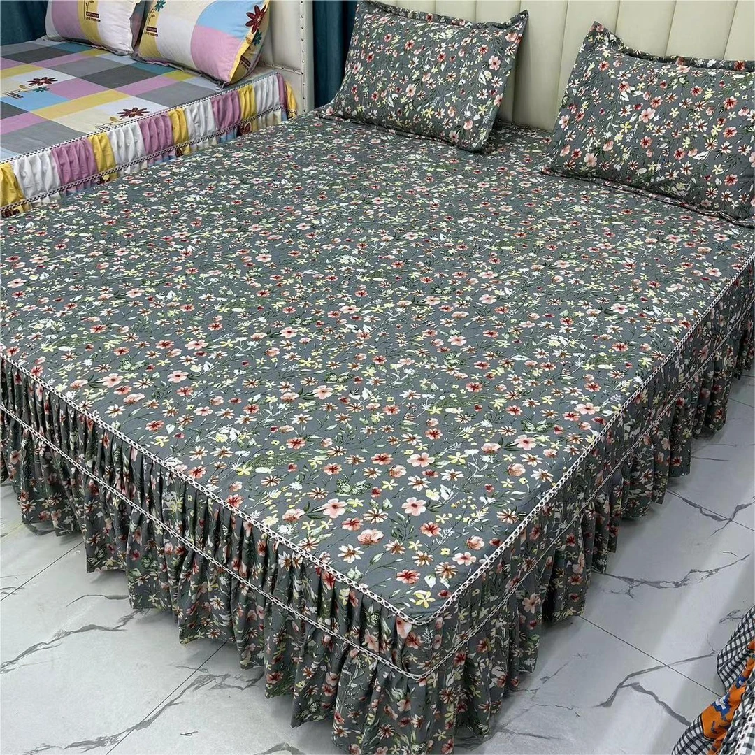 （小碎花）床裙款床罩