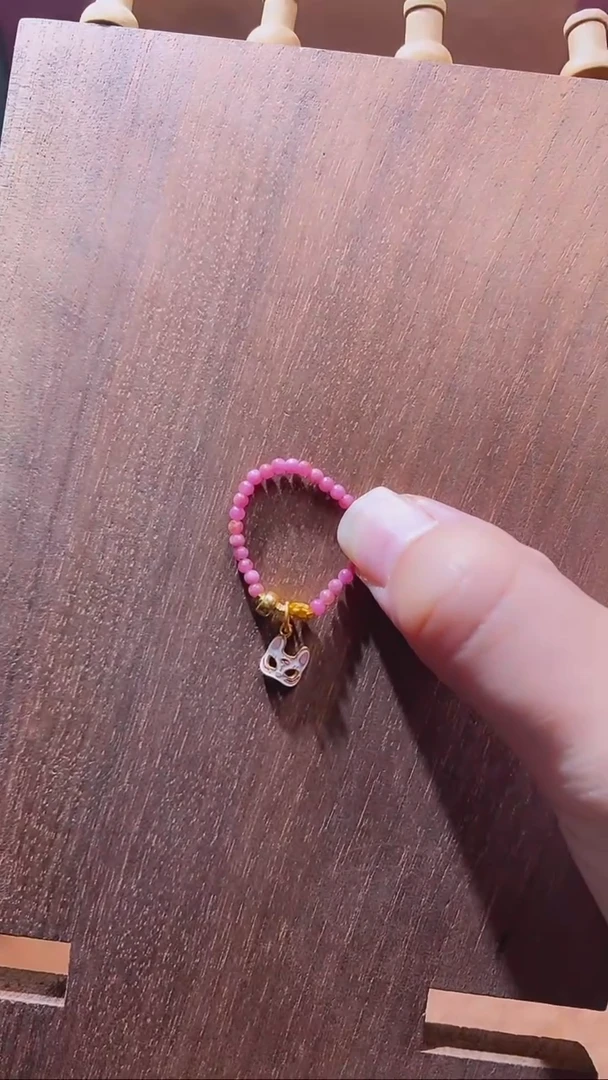 【闪购商品】蔷薇辉石戒指银S925镶嵌YC00402蔷薇JM戒指