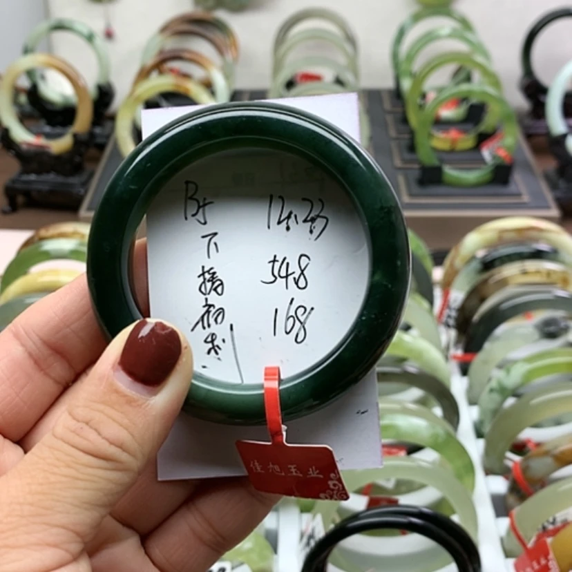 【闪购商品】岫玉手镯未镶嵌鱼*