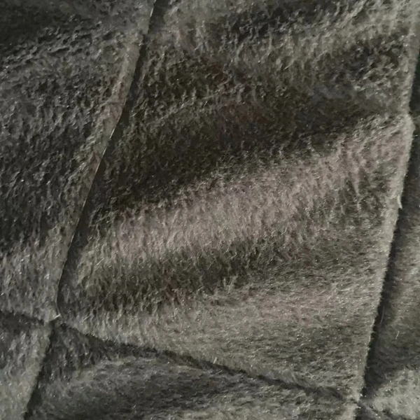 1.8*2 约 棕色仿兔绗缝法兰绒客厅毯卧室毯 微瑕疵高端家用透气