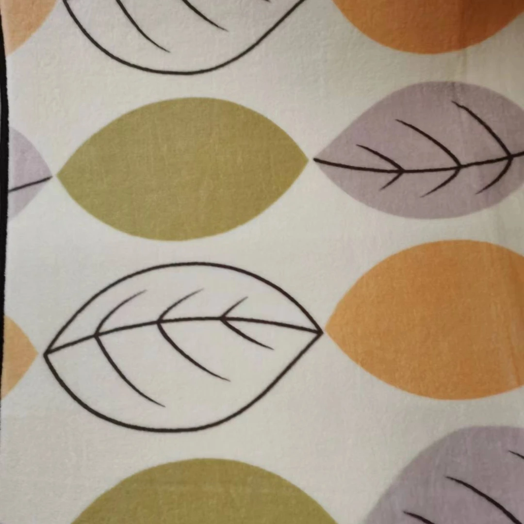 （8）1.9*2.4约 新品橙树叶地毯 微瑕 无防滑点家用花色客厅时尚