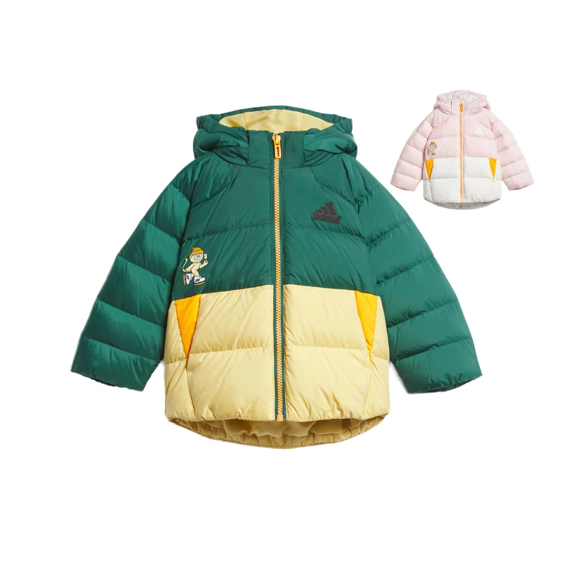 adidas/阿迪达斯儿童24冬新款男女婴童鸭绒保暖运动羽绒服JJ5029