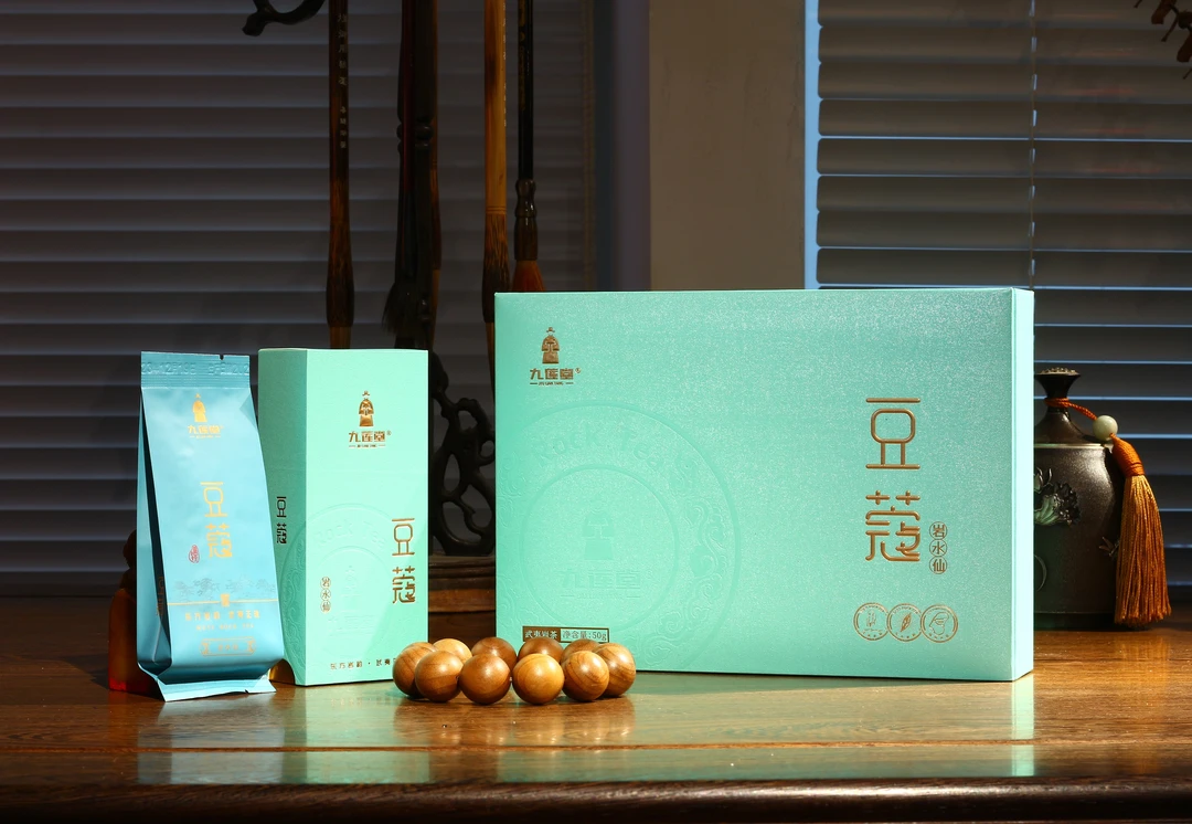 九莲堂 武夷岩茶 豆蔻（精装礼盒6泡装）1本