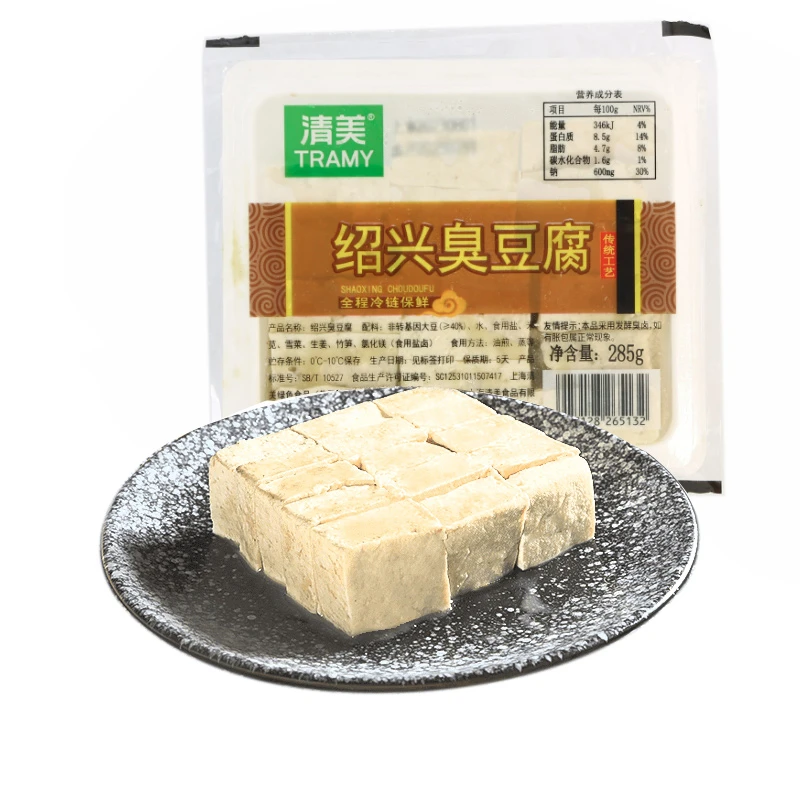 Tramy/清美绍兴臭豆腐285g(15块)/盒